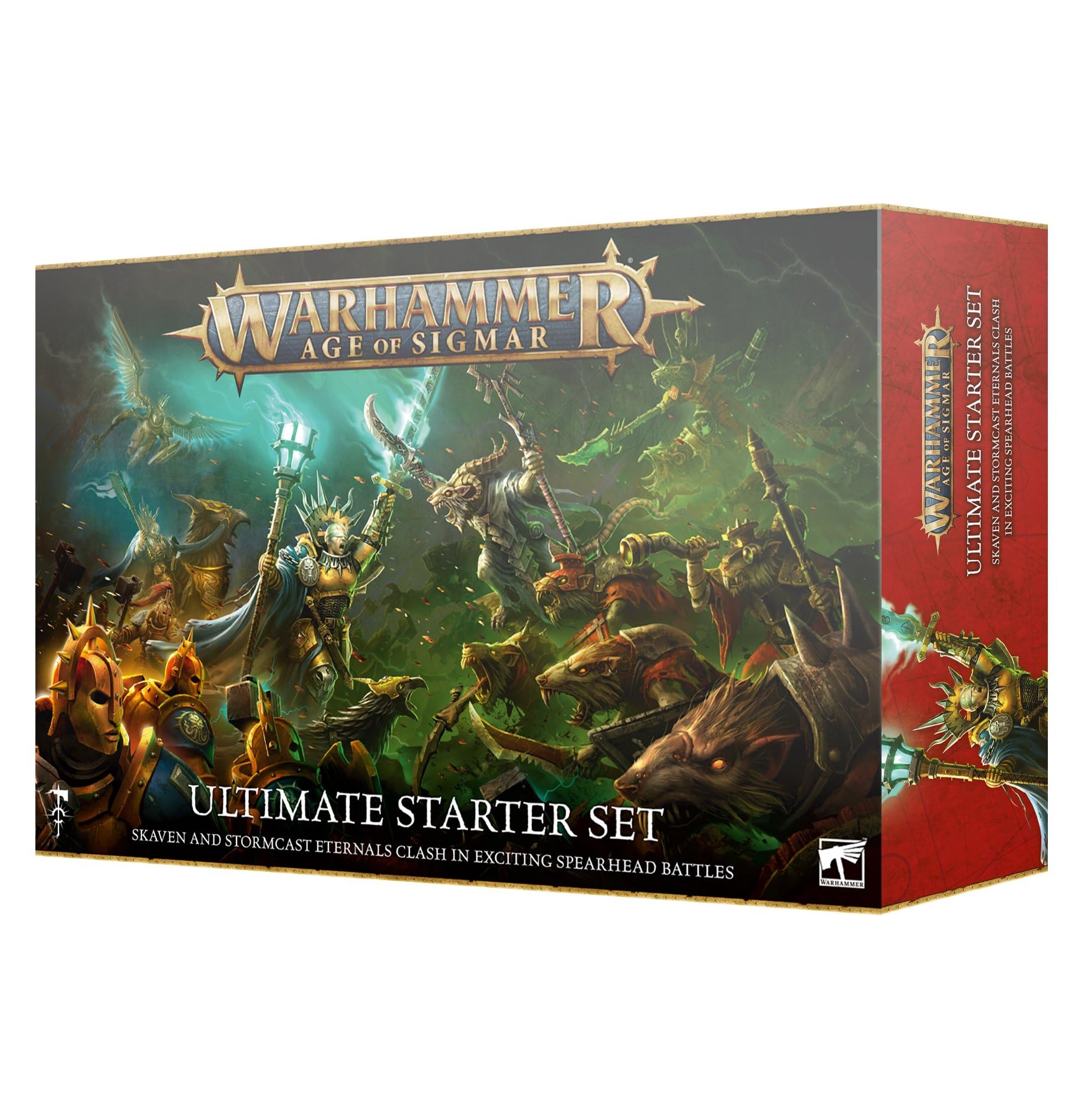 Warhammer AoS - Boite de Jeu/Age of Sigmar V.4 Set d'Initiation Ultime (Fr), Blackone