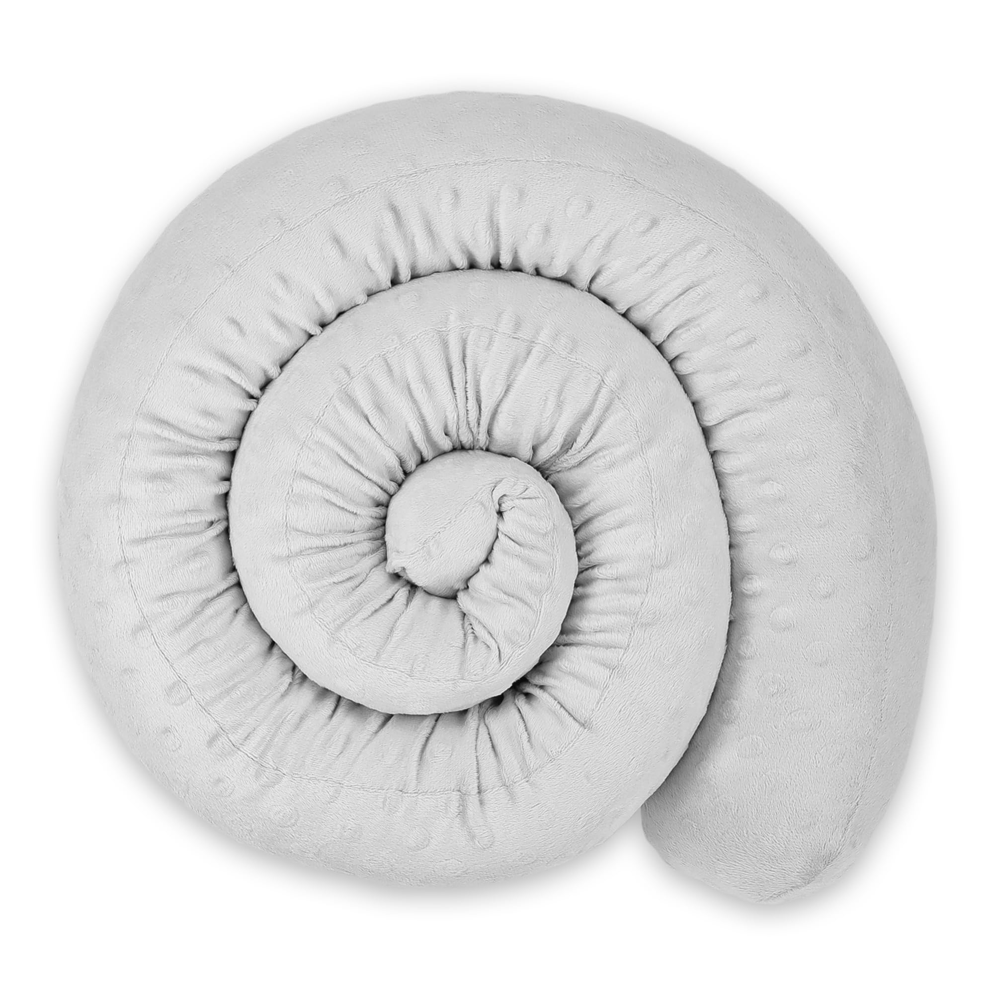 Draft stopper door insulating 200 cm - Under door and window wind blocker decorative Ideal for front door windows and cushion for kids' room plush Light Gray