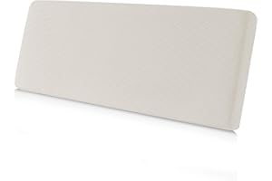 CHUN YI Stretch Couch Cushion Covers, RV Seat Cushion Covers, Individual Sofa Cushion Covers, Soft Chair Sofa Seat Cushion Slipcover with Elastic Bottom Jacquard Fabric (Large, Cream White)