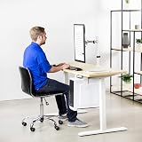 VIVO STAND-V001W Single Monitor Arm 32 inch 38 inch Ultrawide White view 8