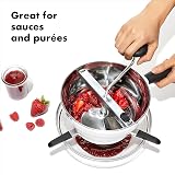 OXO Good Grips Food Mill Stainless Steel Bowl 2.17L with 3 Disks view 3