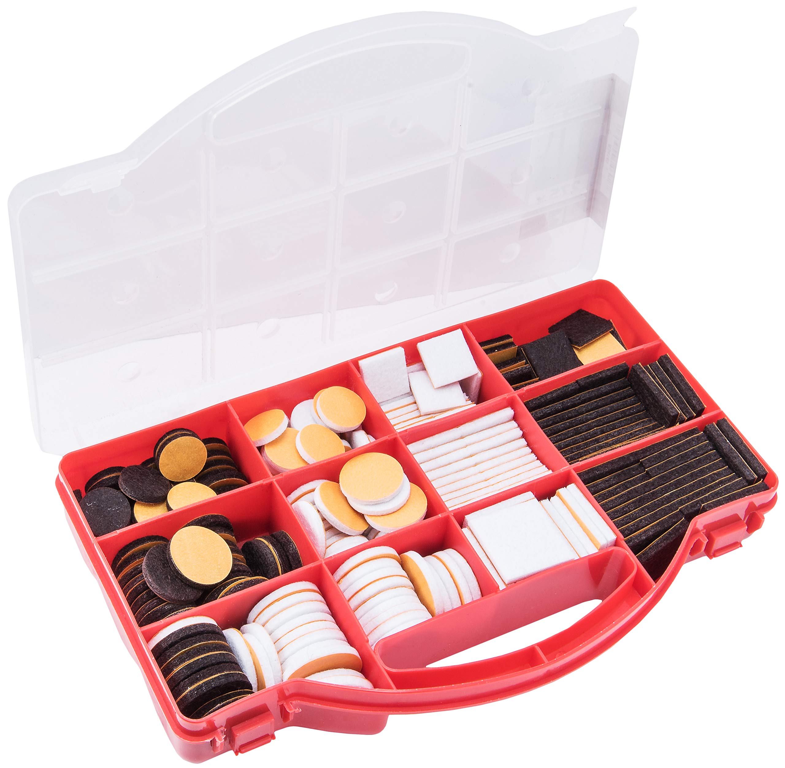 CON:P B34140 Felt Pads Assortiment (275 Pieces), Floor Protector