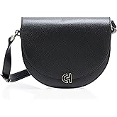 Cole Haan Womens Evie Leather Saddle Bag