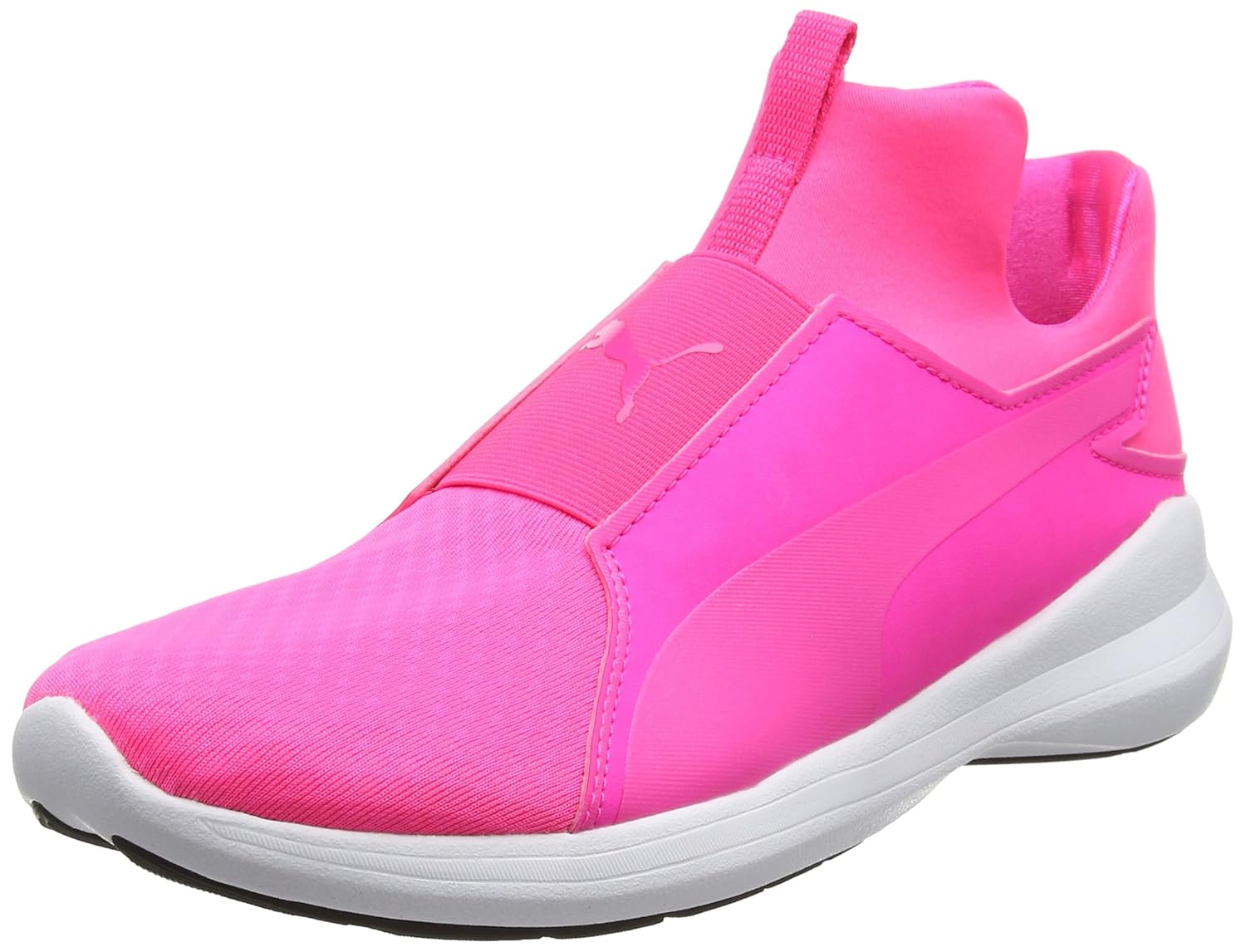 puma rebel mid trainers ladies