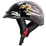 Cartman Cruiser Scooter Motorcycle Half Face