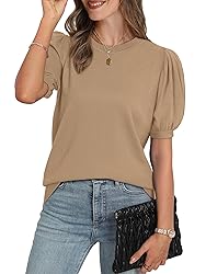 WIHOLL Womens Tops Dressy Casual Spring Summer