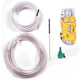 Zircon Electronic Water Level 25 Contractor Kit with 50 Ft Hose and Accessories, Yellow