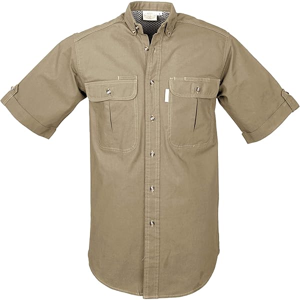 Amazon.com: Tag Safari Shooter Shirt for Men Short Sleeve