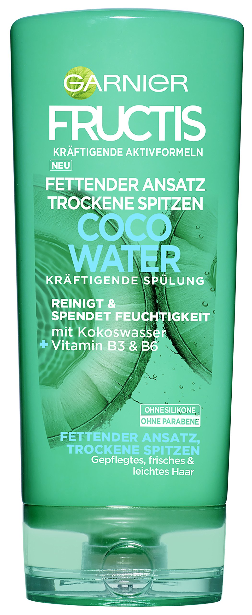 Garnier Fructis Fats Coco Water Conditioner Pack of 6 x 200 ml