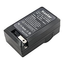 Kastar Li-50B Battery and Charger for Olympus