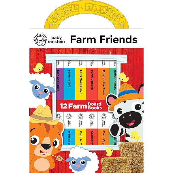 Amazon.com: Baby Einstein - My First Library Board Book Block 12