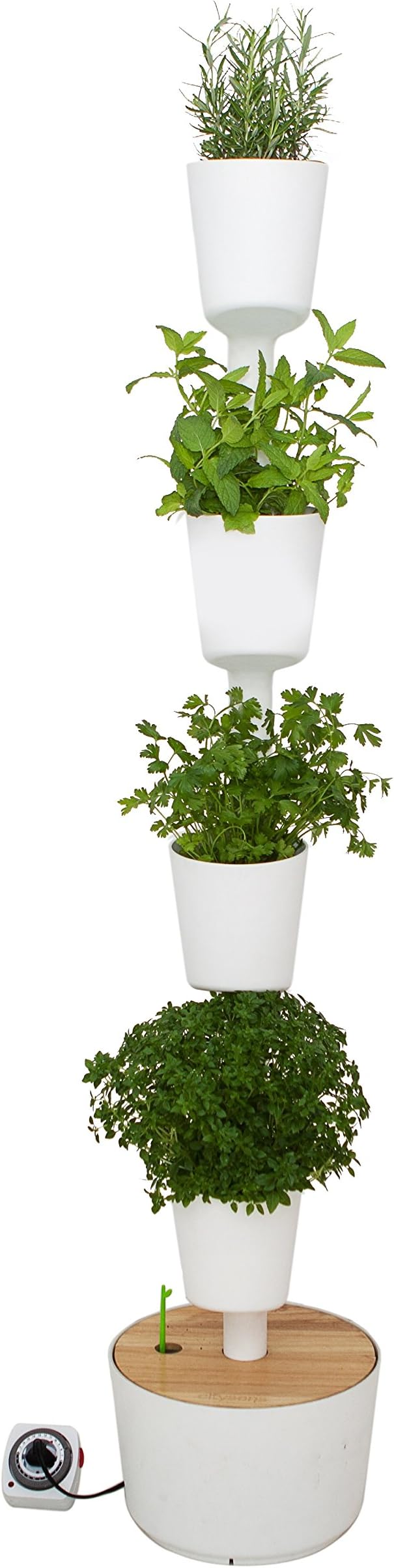 Citysens - Huerto Urbano de Diseño con Autorriego, Blanco, 2 ...