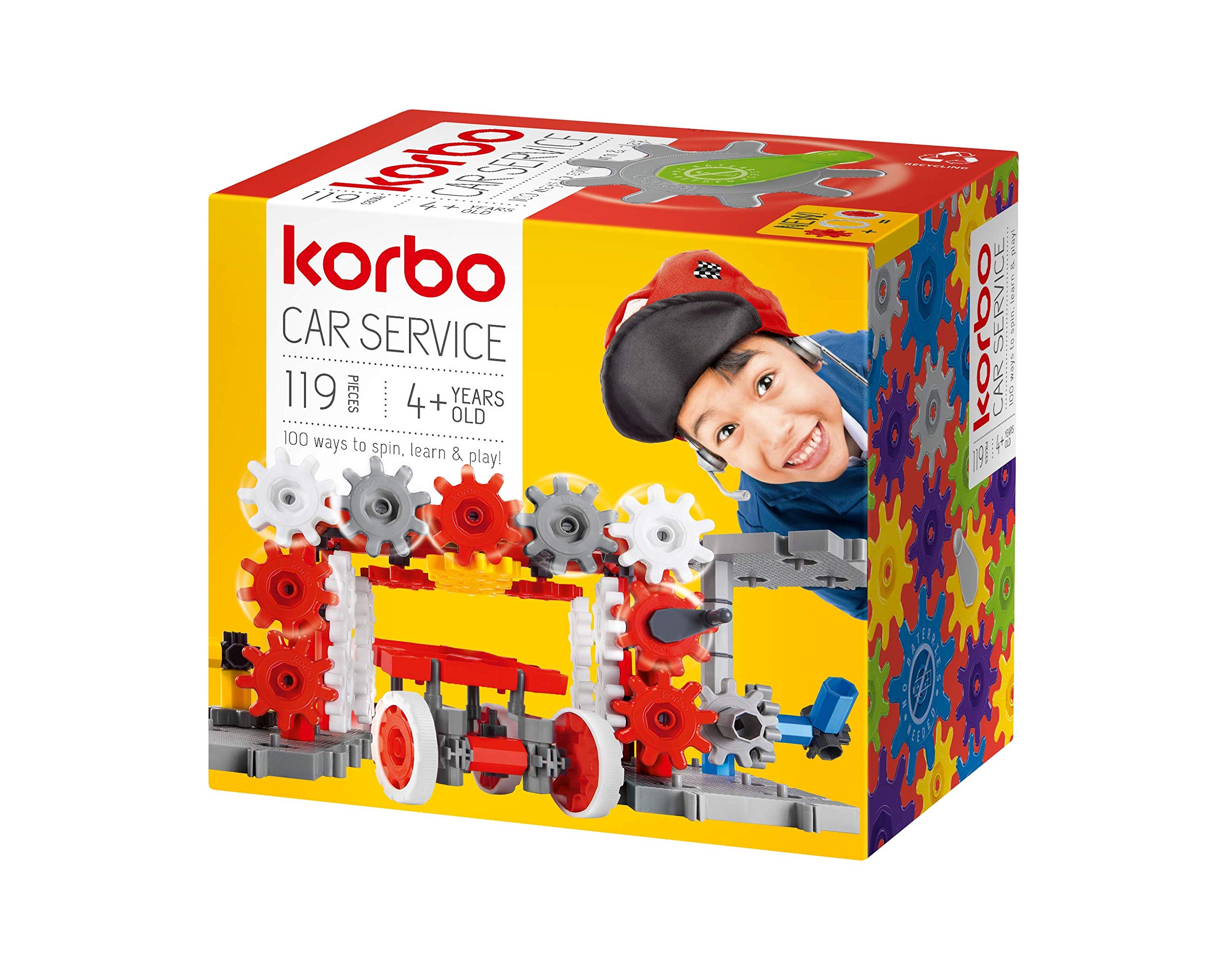 Korbo - Car Service 119, Multicoloured (Remi K1401), Colour/Assorted Model