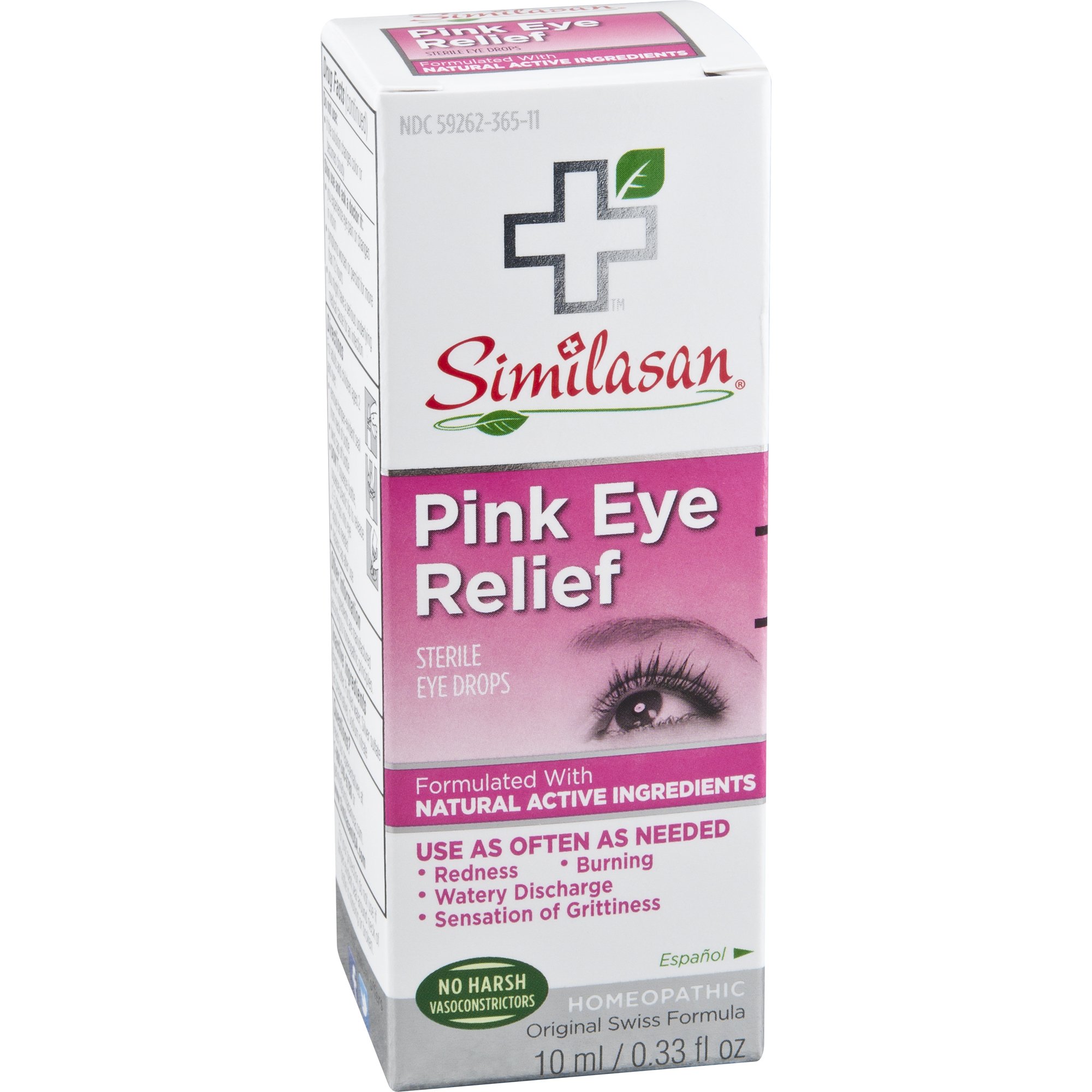 Similasan Pink Eye Relief Eye Drops .33 Ounce, for Temporary Relief
