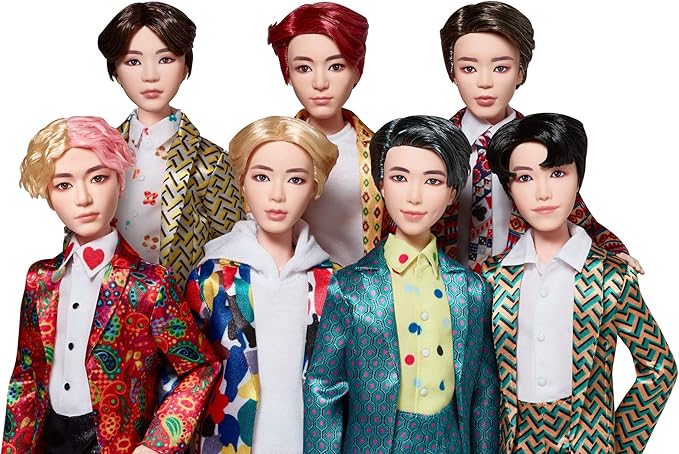 bts suga mattel doll