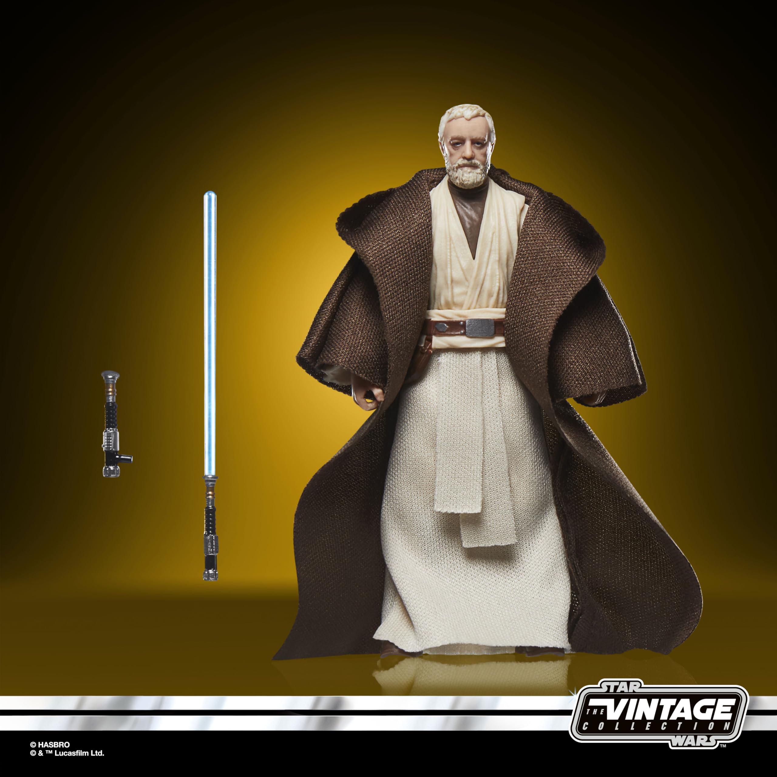 Star Wars The Vintage Collection Ben (Obi-Wan) Kenobi, Neue Hoffnung Premium Action-Figur (Skala 9,5 cm) 9