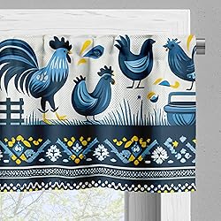 Ambesonne Farmhouse Window Valance, Modern