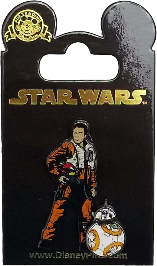 Download WDW Pin - SW - The Last Jedi - Poe Dameron and BB-8 at ...
