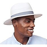 Pineapple⋆ Sun Straw Fedora Beach Hat Fine Braid UPF50+ for Unisex