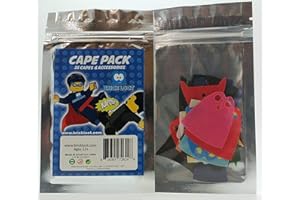 Brick Loot Superhero Capes for Mini Figures – 35 Piece Cape Set for Lego Minifigures, Action Hero Accessories for Boys & Girls, Building Toy Kit Compatible with Major Brands, Gift for Kids Ages 6+