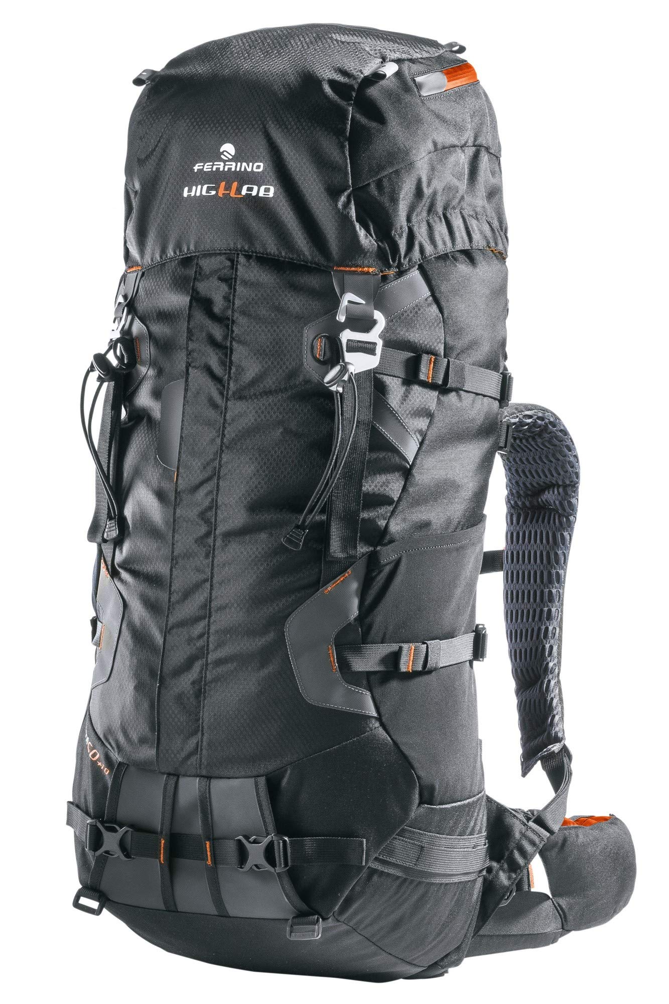Ferrino X.M.T. Hiking Backpack, Black, 60 + 10 l