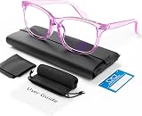 COOLOO Blue Light Blocking Glasses Anti Glare TR90 Frame Gaming Computer Glasses