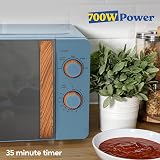 Russell Hobbs RHMM713BL 17 L 700 W Scandi Compact Microwave Blue view 5
