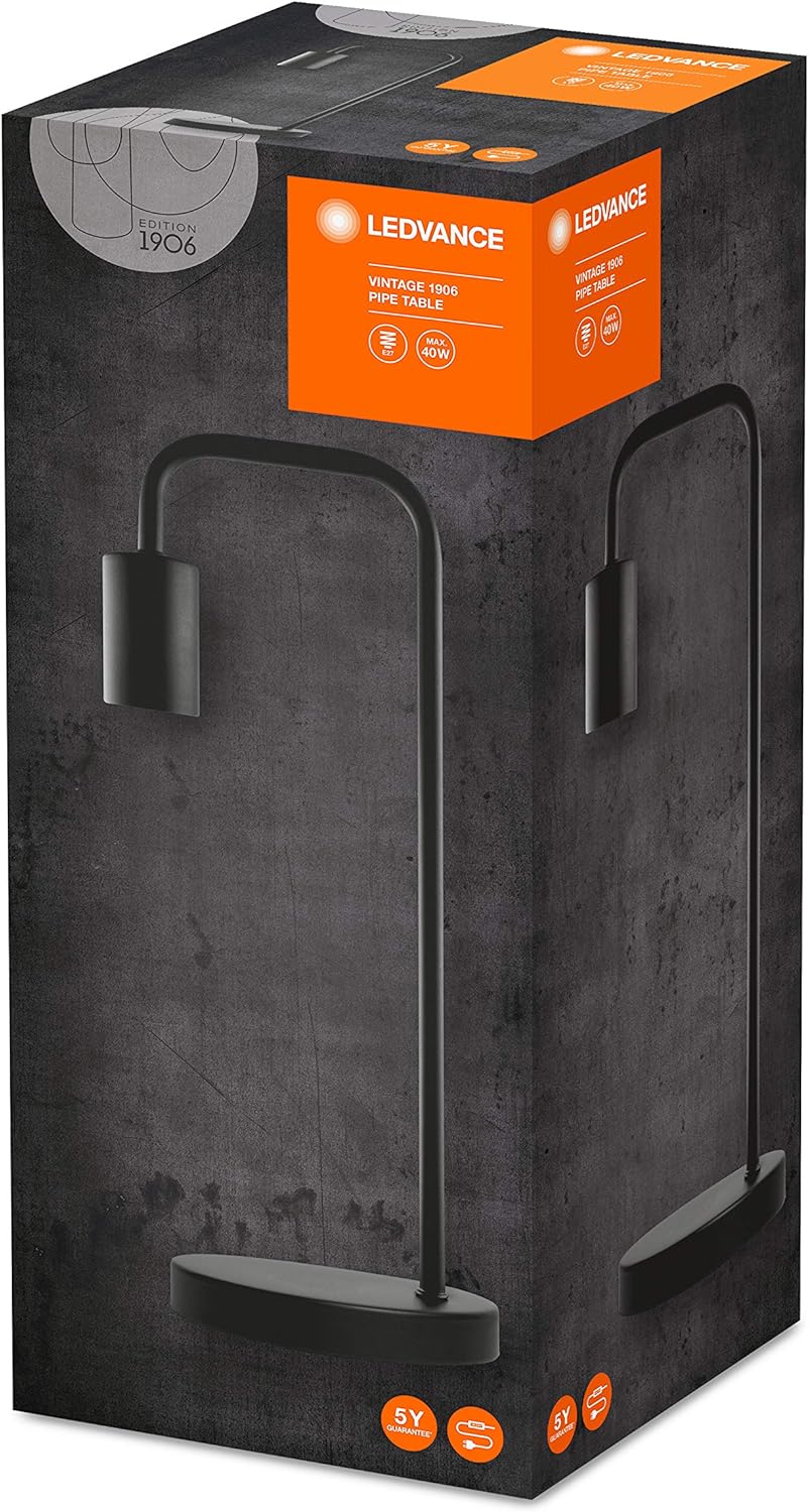 Ledvance glass Table Lamp Black - Image 5