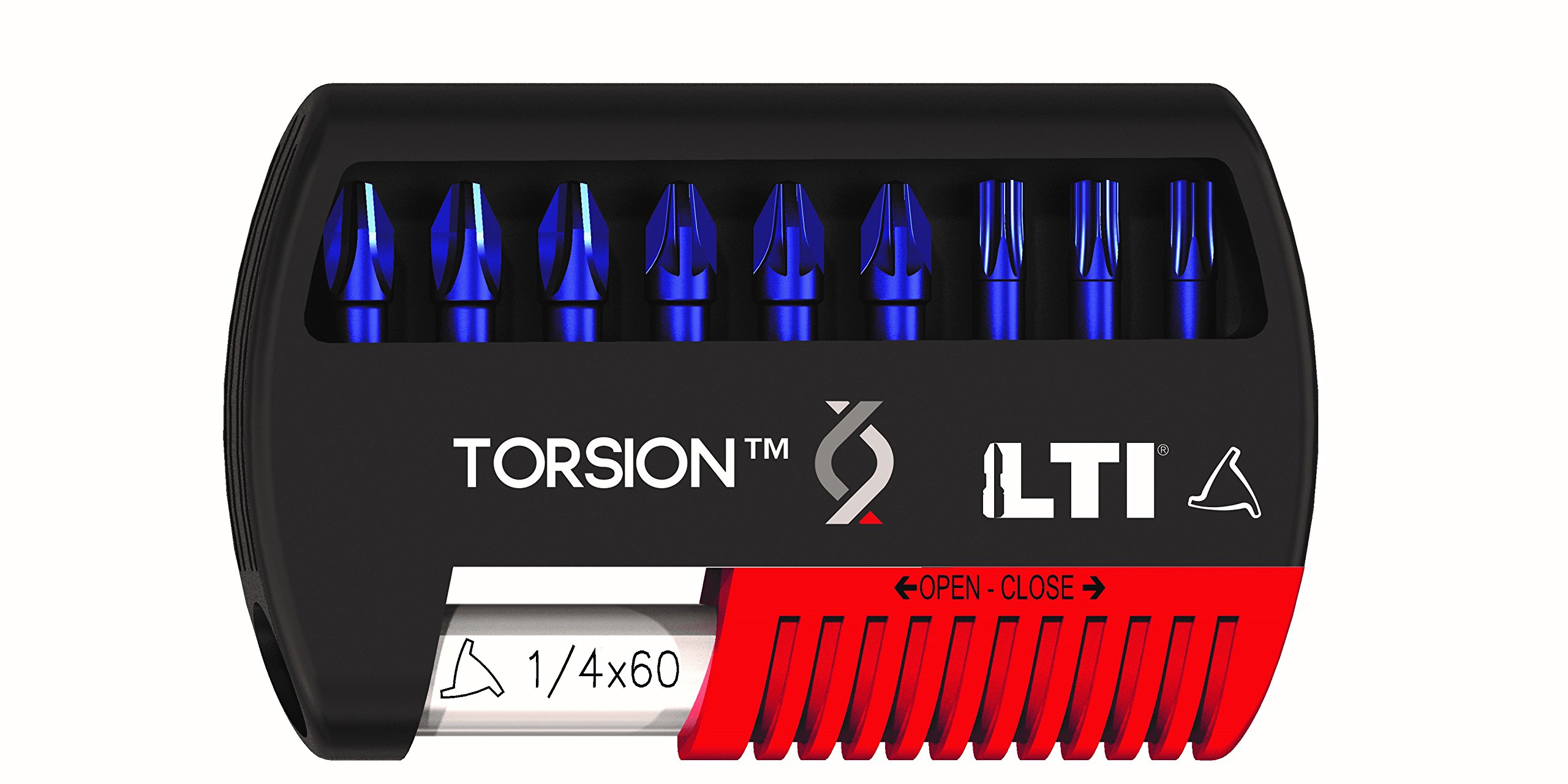 KRINO 66005300 Impact Torsion Inserts for, Set of 10, Steel