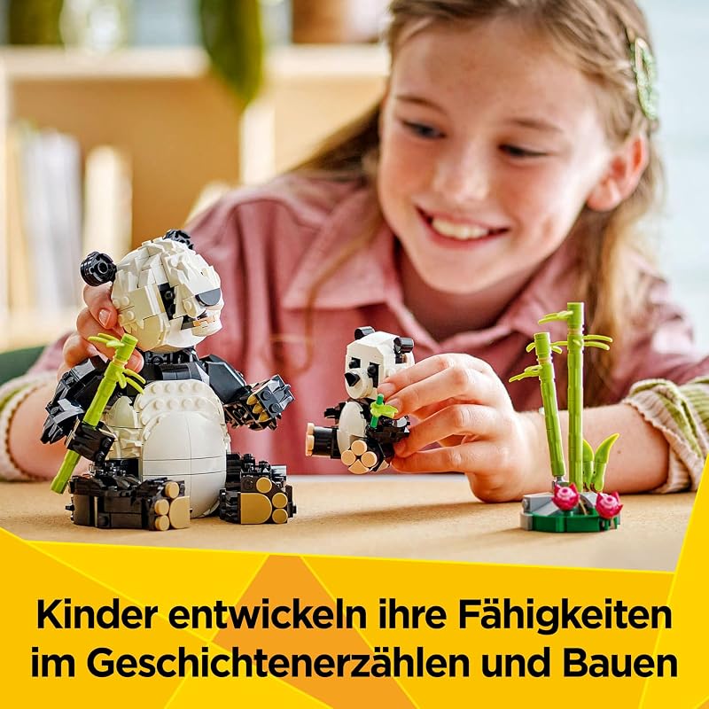 Creator 3in1 Wilde Tiere: Pandafamilie 31165