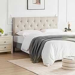 Howjoe Linen Upholstered Headboard Full
