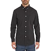 Chaps Mens Classic Fit Long Sleeve Button Down Stretch Poplin Casual Shirt
