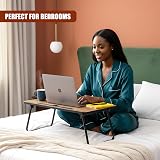 GEEZY Foldable Laptop Table Bed Tray Desk Table Portable 52.5 x 30 cm view 4