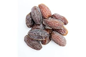Anna and Sarah Organic Medjool Dates, 3 Pound Bag, No Sugar Added Natural Dried Dates in Resealable Bag, 3 Lbs
