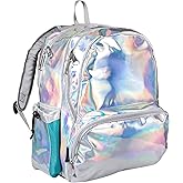 Wildkin 17-inch Kids Backpack – Durable, Lightweight School Bag for Boys & Girls - Holographic
