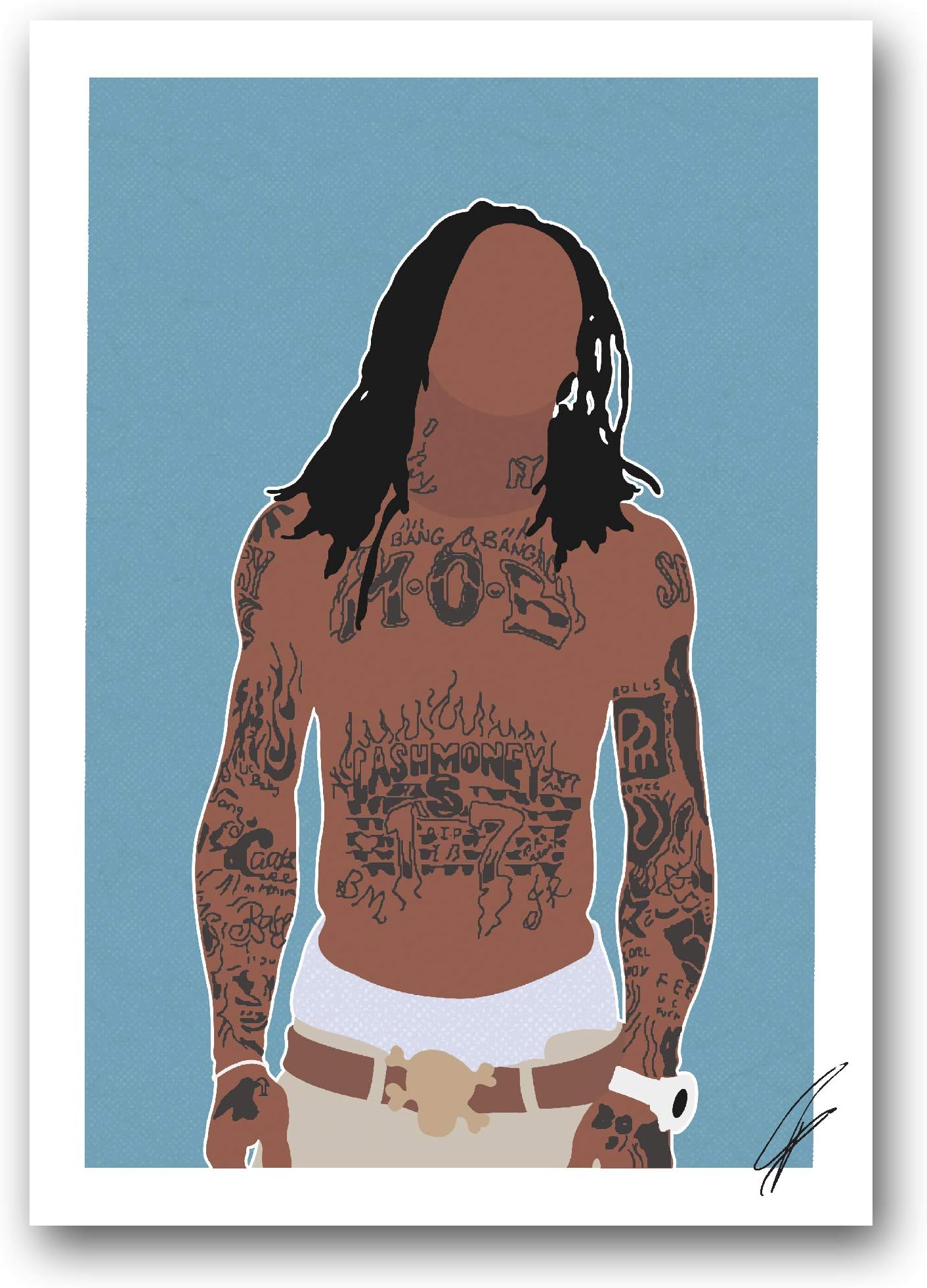 Lil Wayne INSPIRED Print/Poster