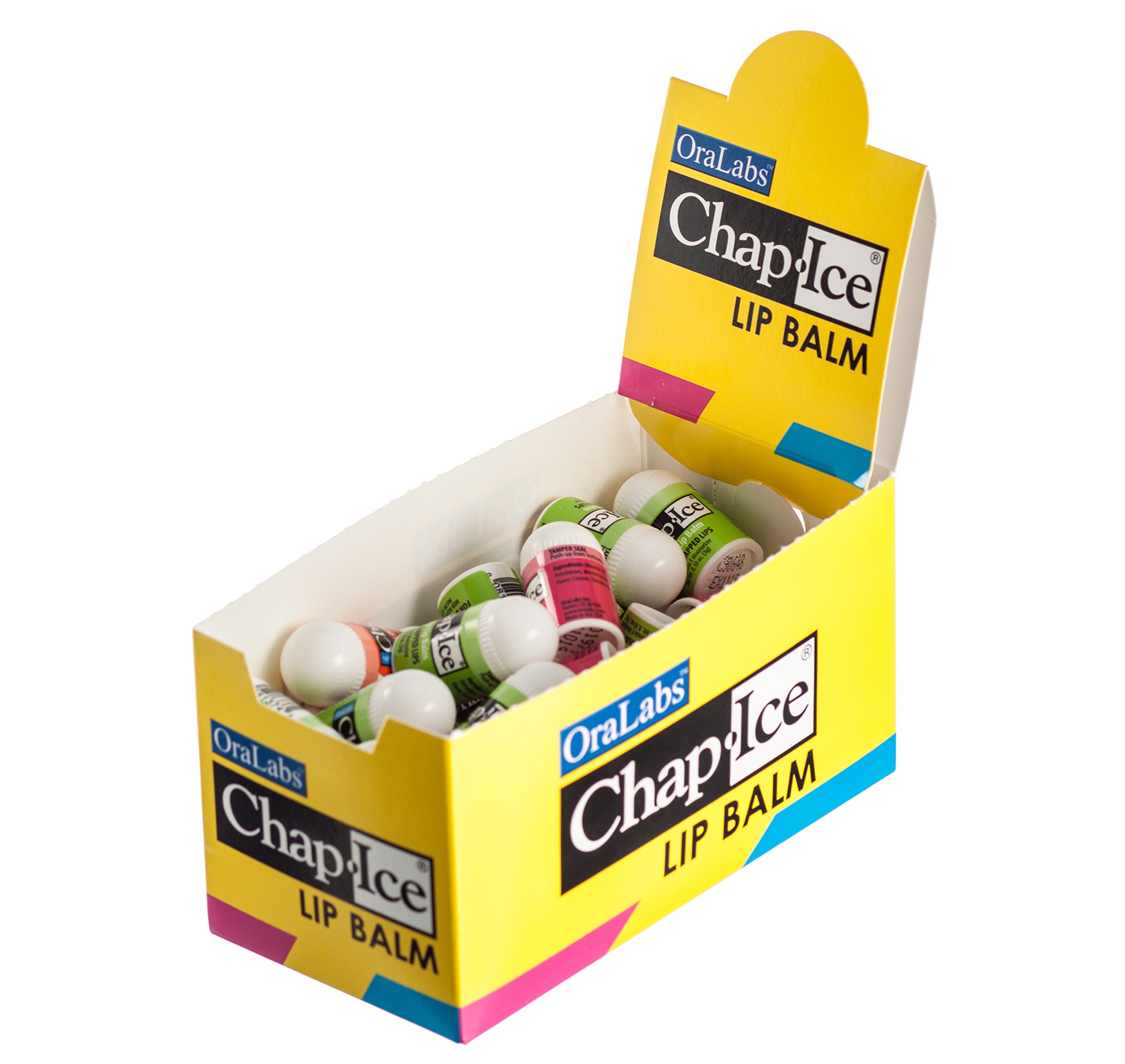 Lot of 4 Oralabs Chap Ice Cherry Lip Balm Mini Cute Bonus Pack Beauty