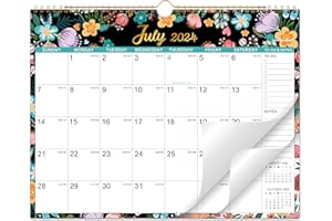 LEMOME HOME 2024-2025 Wall Calendar - 18 Monthly Calendar 2024-2025, July 2024 - December 2025, Wall Calendar 2024-2025, 14.6" x 11.5", Unruled Blocks
