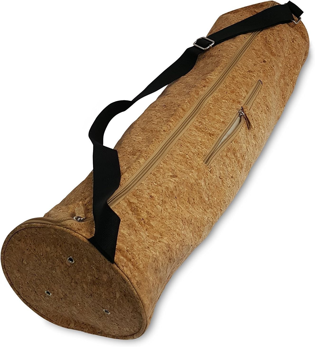 Yoga Mat Bag Tote Fitness Mat Bag Yoga Duffle | Fits Yoga Mats Up To 28โ Exercise Gear Storage | Natural Cork Lasts a Lifetime by SW Athletic
