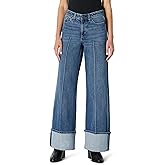 Amazon Essentials (Demi's Pick) Women's High-Rise Wide Leg Cuffed Jean