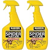 Harris Spider Killer, Liquid Spray with Odorless and Non-Staining Formula (32oz, 2-Pack)