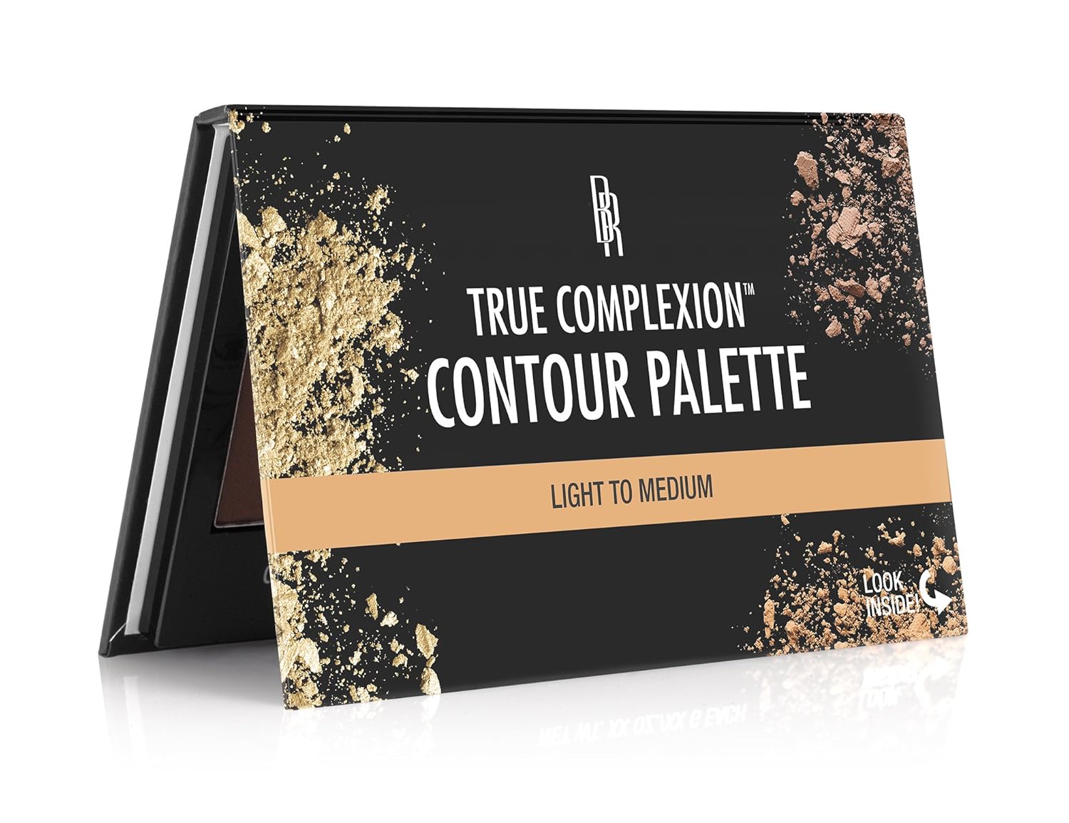 Black Radiance True Complexion Contour Palette, Light to Medium, 0.38 Ounce : Beauty