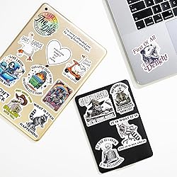 200 PCS Funny Holographic Stickers for