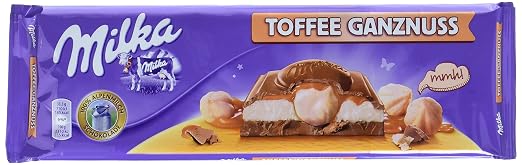 Milka Toffee Ganznuss 4 X 300 G Grosstafel Amazon De Lebensmittel