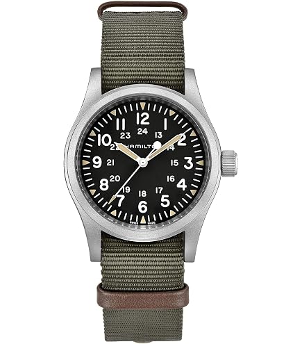 Amazon.com: Hamilton Khaki Field Mechanical Men's Watch, 38mm