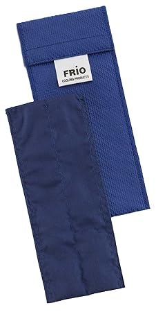 Frio Einzel Kühltasche für Insulin, 6.5 x 18 cm, Blau