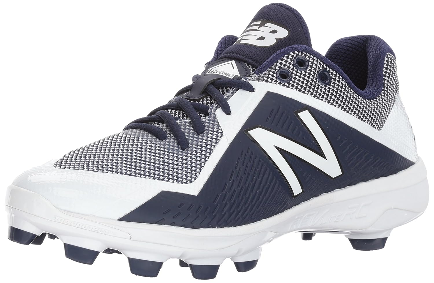 navy molded baseball cleats
