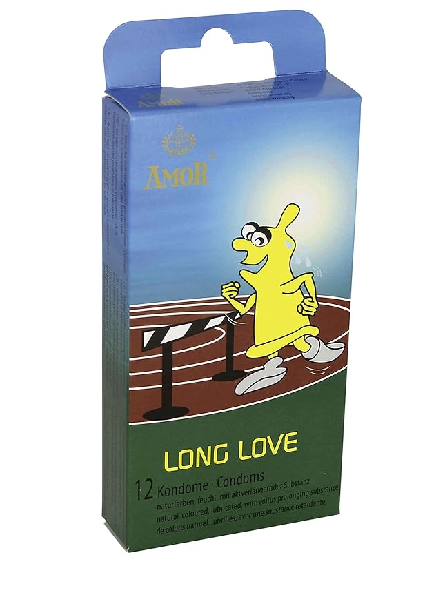title=Amor Long Love Profilattici Ritardanti- 12 Pezzi