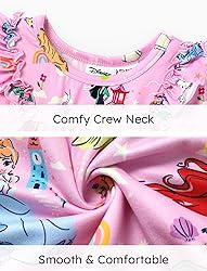 Disney Princess Toddler Girl Dress Character Print