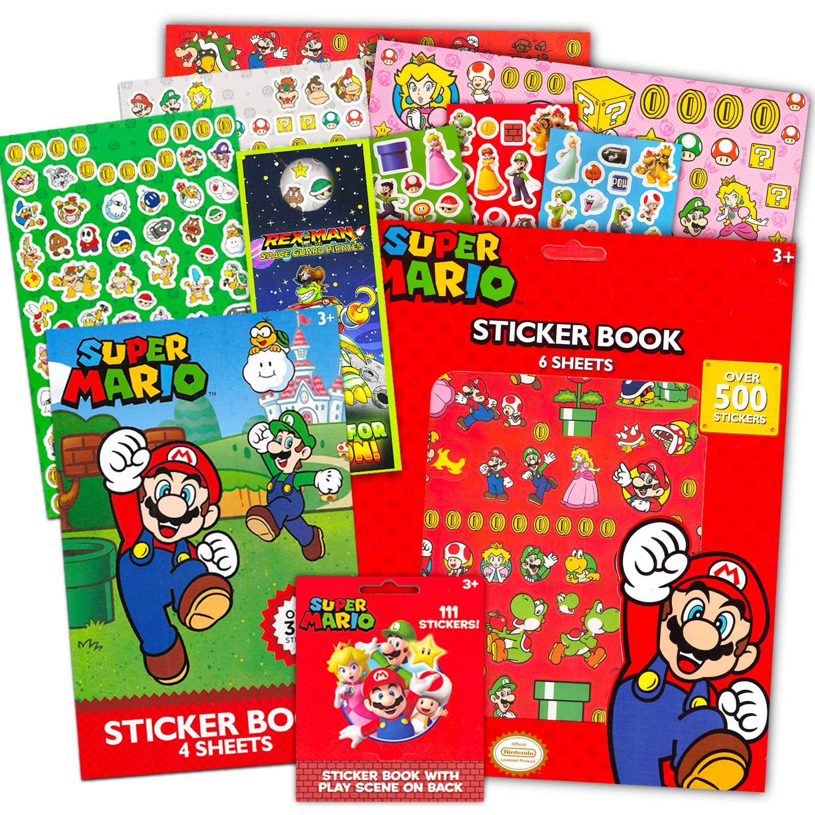 Mua Mario Shop Nintendo Mario Sticker Ultimate Set 1000+ Stickers ...